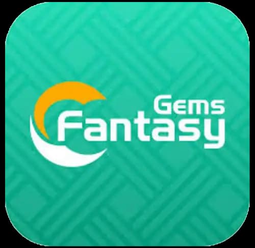 Fantasy Gems app logo — jade gem icon